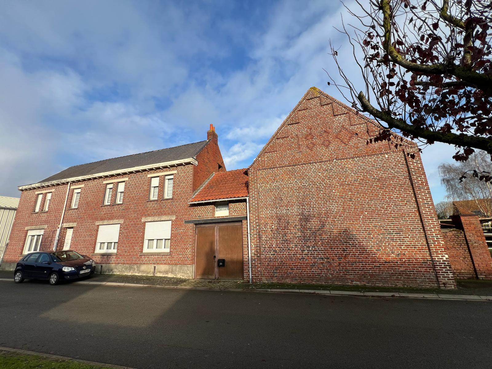 Réhabilitation corps de ferme Avelin