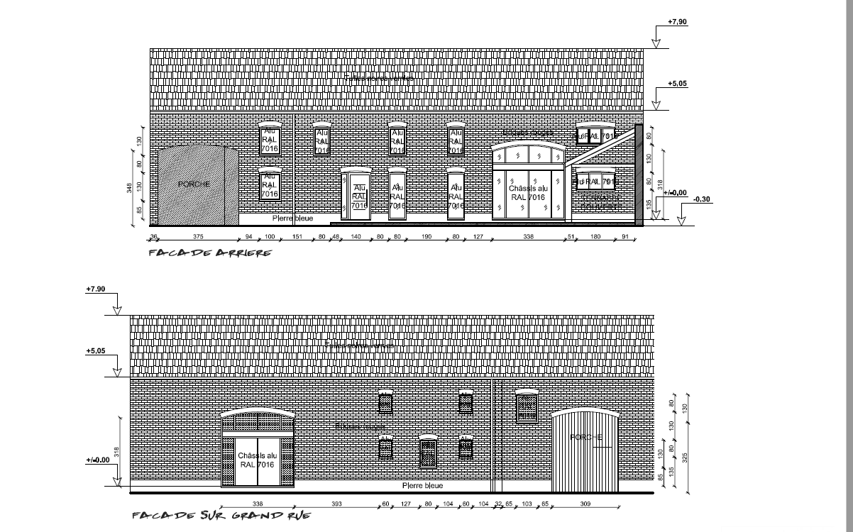 Grange habitation Maulde